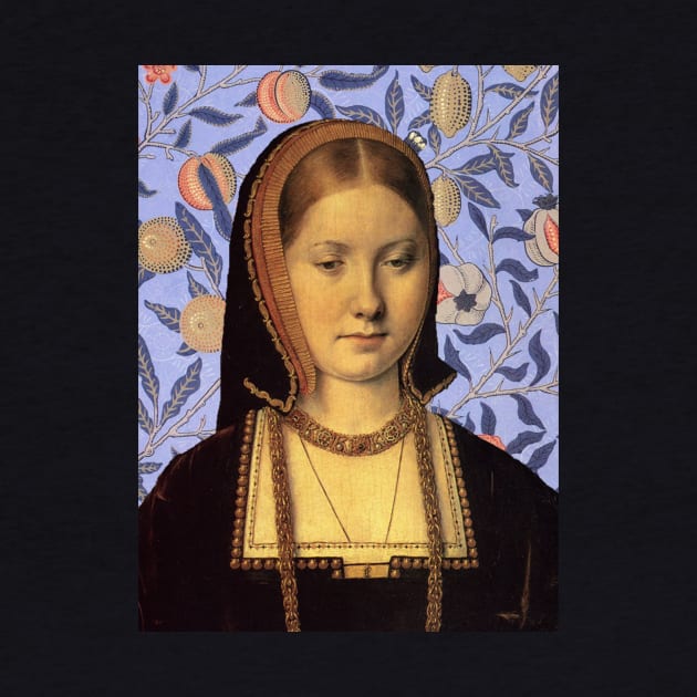 Queen Catherine of Aragon Collage Portrait by Pixelchicken